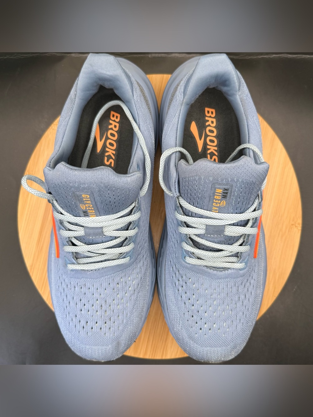 Brooks Glycerin Max ‘Country Blue Sky Orange’ Men’s Size 11 (D) - Picture 8 of 11